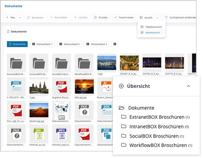 Module Intranet Software Modul Dokumente