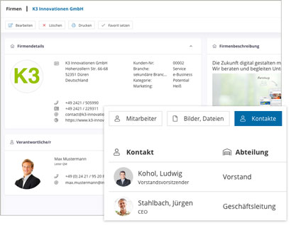 Module Intranet Software Module Firma