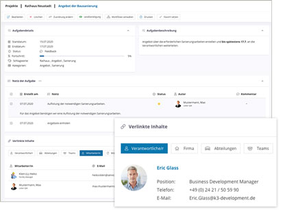 Module Intranet Software Module Aufgaben